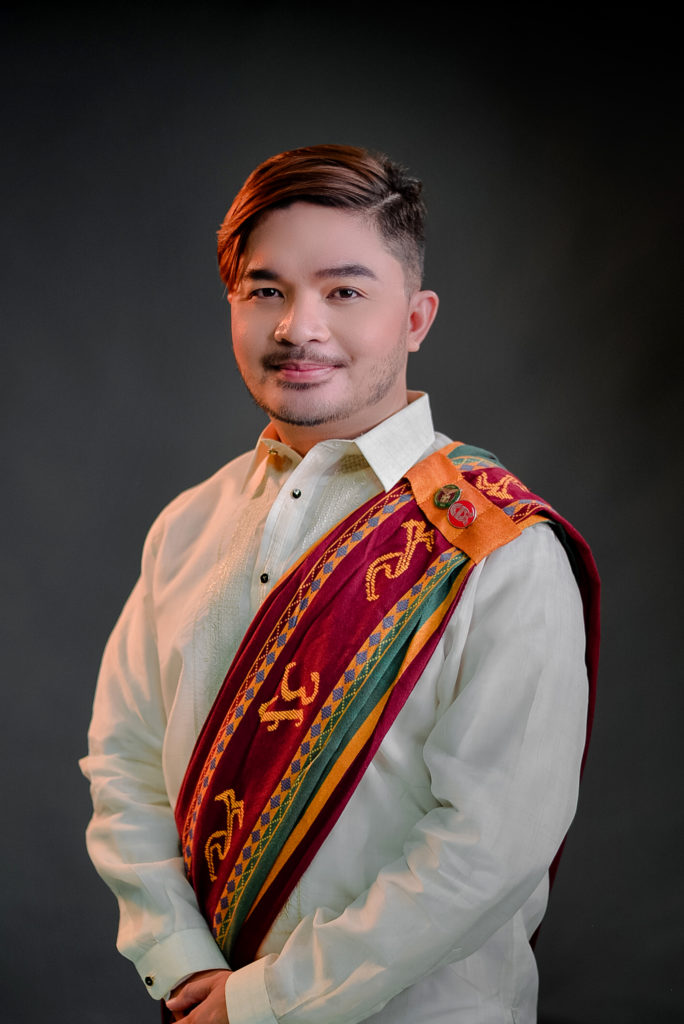 A portrait of Sir Wini in UP Sablay.
