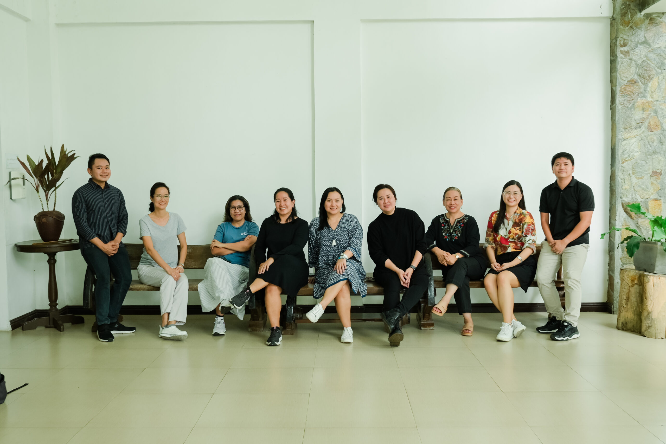 DDJ A picture of the DDJ members against a plain white wall.